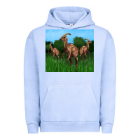 Pigment Grape Ice parasaurolophus Urban Hoodie - Artiststas