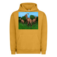 Pigment Peanut Butter parasaurolophus Urban Hoodie - Artiststas