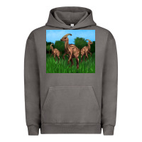 Pigment Tornado parasaurolophus Urban Hoodie - Artiststas