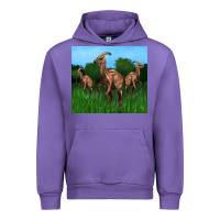 Tulip parasaurolophus Urban Hoodie - Artiststas