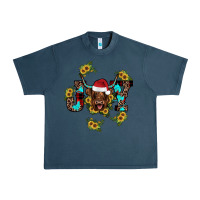 Midnight Navy joy Sunflower Urban Heavy Tee - JahusDesignShop
