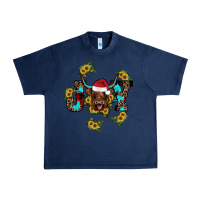 Navy joy Sunflower Urban Heavy Tee - JahusDesignShop