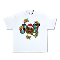 White joy Sunflower Urban Heavy Tee - JahusDesignShop