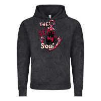 Vintage Black Summer decor The sea is in my Soul Vintage Hoodie - Bettercallsaul