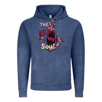 Vintage Denim Summer decor The sea is in my Soul Vintage Hoodie - Bettercallsaul