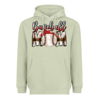 Matcha Baseball Mom Heavyweight Hoodie - CowhideDigitalArt