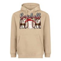 Mushroom Baseball Mom Heavyweight Hoodie - CowhideDigitalArt