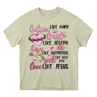 Mossy christian valentines Heavy Core Tee - MaliasSmallBusiness
