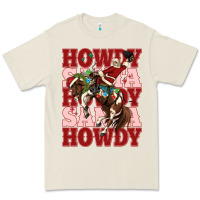 Bone howdy santa cowboy christmas Premium Tee - MaliasSmallBusiness
