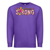 Purple joshua strong Premium Sweatshirt - CowhideDigitalArt