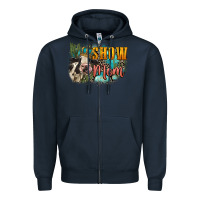 Navy Show mom cow Mother's Day Zipper Hoodie - FaDigitalArtStudio