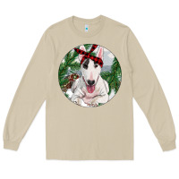 Mushroom Bull Terrier And Farm Long Sleeve Tee - RanaPortraitStore