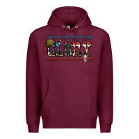 Burgundy It's the guts and it's the glory a hundred stripes Premium Hoodie - FaDigitalArtStudio