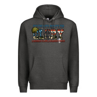 Charcoal Heather It's the guts and it's the glory a hundred stripes Premium Hoodie - FaDigitalArtStudio