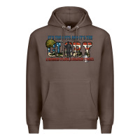 Coffee It's the guts and it's the glory a hundred stripes Premium Hoodie - FaDigitalArtStudio