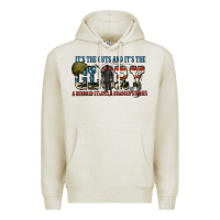 Oatmeal Heather It's the guts and it's the glory a hundred stripes Premium Hoodie - FaDigitalArtStudio