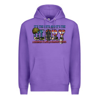 Purple It's the guts and it's the glory a hundred stripes Premium Hoodie - FaDigitalArtStudio
