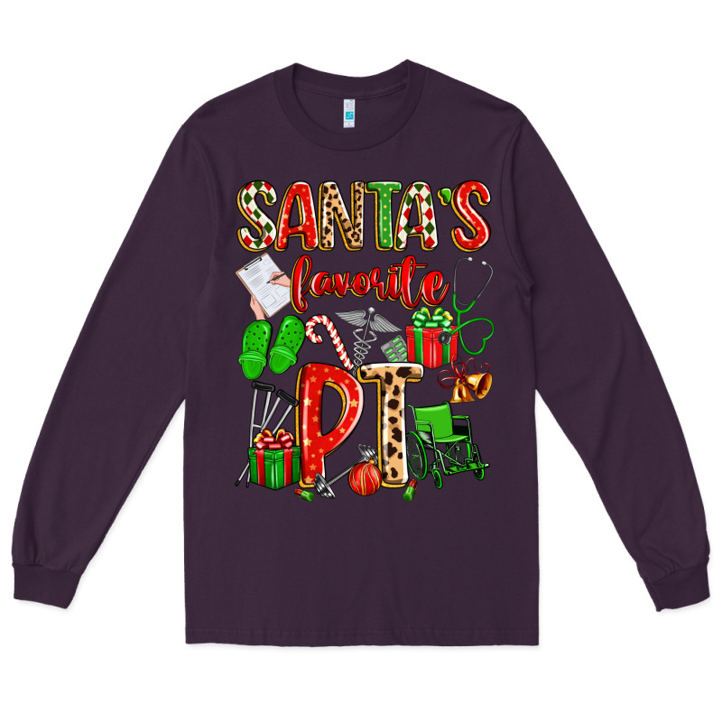 Santa's Favorite Pt Long Sleeve Tee by texasbilliewilder | Teevron