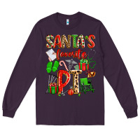 Plum santa's favorite pt Long Sleeve Tee - texasbilliewilder