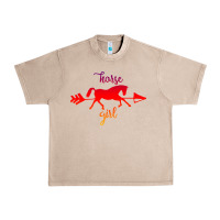 French Oak Horse Girl Urban Heavy Tee - Bettercallsaul