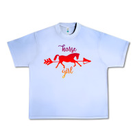 Grape Ice Horse Girl Urban Heavy Tee - Bettercallsaul