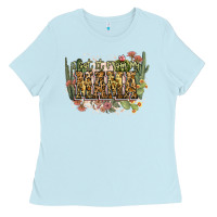 Baby Blue i got it from my mama Ladies Tee - NancyCooperArtShop