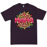 Plum mama christmas lights Premium Tee - MaliasSmallBusiness