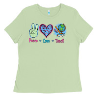 Matcha Peace Love Teach Ladies Tee - Jasminsmagicworld