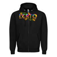Black western lgbtq Zipper Hoodie - BundleAndBundleShop