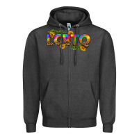Charcoal Heather western lgbtq Zipper Hoodie - BundleAndBundleShop