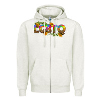 Oatmeal Heather western lgbtq Zipper Hoodie - BundleAndBundleShop