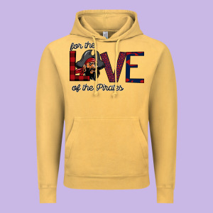 For The Love Of The Pirates Vintage Hoodie Designed By Bettercallsaul