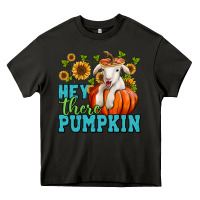 Asphalt Hey there pumpkin Lamb Heavy Core Tee - NancyCooperArtShop