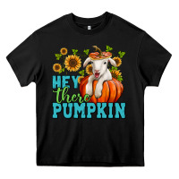 Black Hey there pumpkin Lamb Heavy Core Tee - NancyCooperArtShop