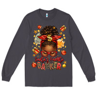 Smoke santa favorite banker afro messy bun Long Sleeve Tee - texasbilliewilder