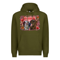 Army Green valentine heifers Premium Hoodie - RanaPortraitStore