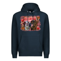Navy valentine heifers Premium Hoodie - RanaPortraitStore