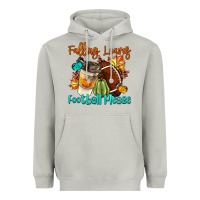Moon Dust Falling Leaves Football Please Heavyweight Hoodie - LillyAllenDesigns
