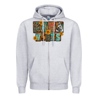 Heather Grey Western Mama Vibes Mother's Day Zipper Hoodie - FaDigitalArtStudio
