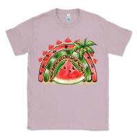Lilac watermelon slice  rainbow Classic Tee - BarkalooDesign
