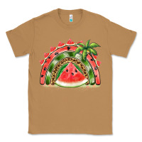 Toasted Coconut watermelon slice  rainbow Classic Tee - BarkalooDesign
