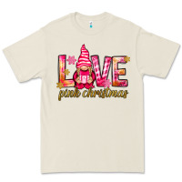 Bone love pink christmas gnome Premium Tee - NancyCooperArtShop