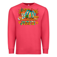 Cardinal Pumpkin Spice Junkie Premium Sweatshirt - CowhideDigitalArt