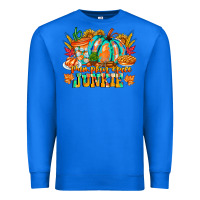 True Royal Pumpkin Spice Junkie Premium Sweatshirt - CowhideDigitalArt