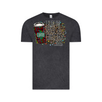 Vintage Black I Run on Coffee and Christmas Cheer Vintage Tee - Bettercallsaul