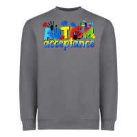 Storm Autism acceptance Heavyweight Sweatshirt - CowGirlArtShop