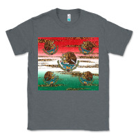 Charcoal Heather Mexican Flag Classic Tee - RanaPortraitStore