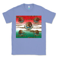 Colony Blue Mexican Flag Classic Tee - RanaPortraitStore