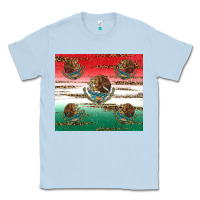 Dusty Blue Mexican Flag Classic Tee - RanaPortraitStore