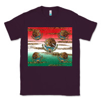 Plum Mexican Flag Classic Tee - RanaPortraitStore